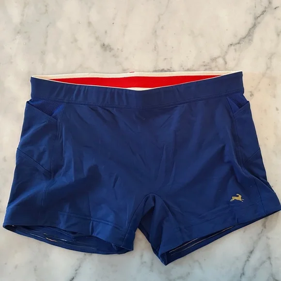 Tracksmith Royal Blue Women's Athletic Shorts - Picture 1 of 3